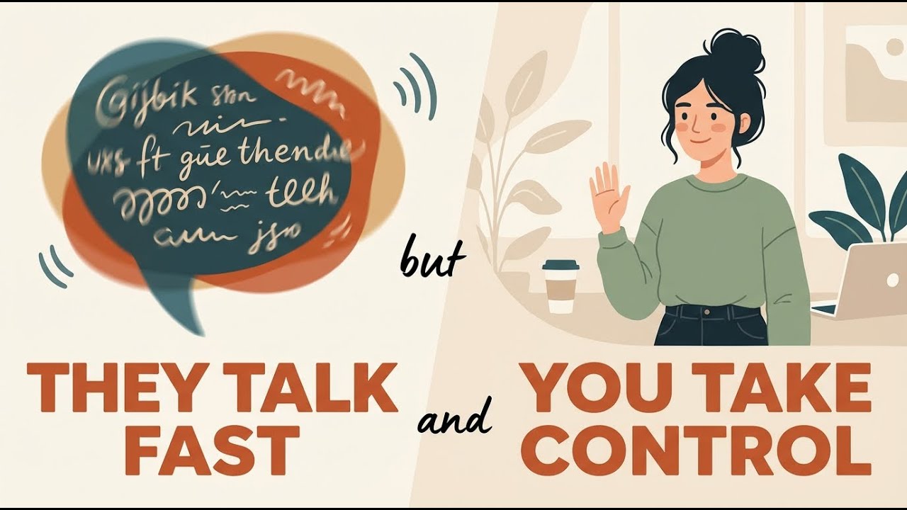 Native Speakers Talk Too Fast? The 'Speed Control' Trick