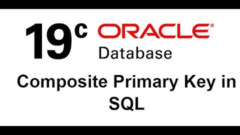 Implementation of composite primary key in SQL