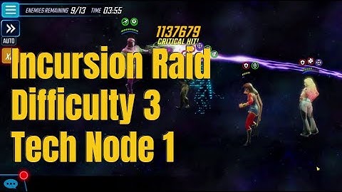 Incursion Raid - Difficulty 3 - Tech Node 1