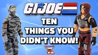 10 Things You DIDN'T Know about G.I. Joe!