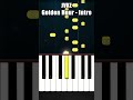 JVKE - golden hour - BEGINNER Piano Tutorial