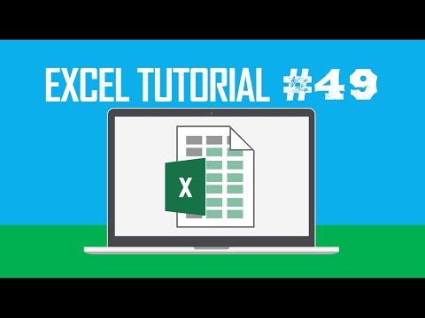 Excel Tutorial #49:  Displaying the Insert Dialog Box (Ctrl + Shift +