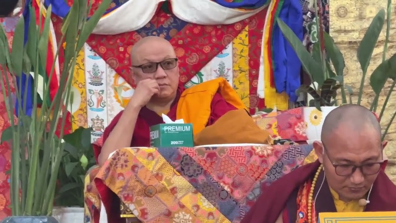 Conclusion of 5th Kangyur oral transmission at Benchen Monastery Kathmandu #benchen#kangyur