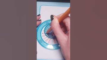 How many circles are drawn? #spirograph #asmr