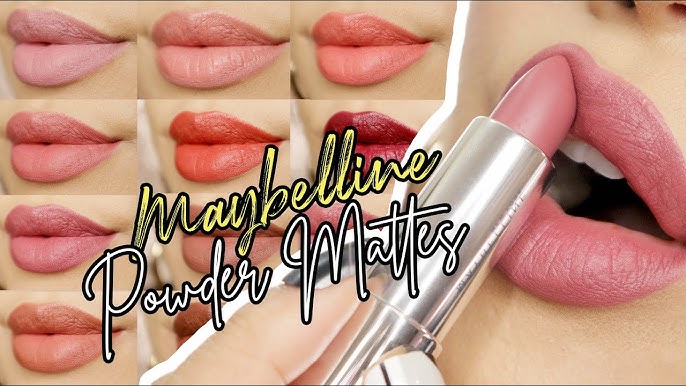 Review Swatches 222 Tracey Punch YouTube Maybelline + & Risk 211 Violet Flush - Rosey Cream | Lipstick