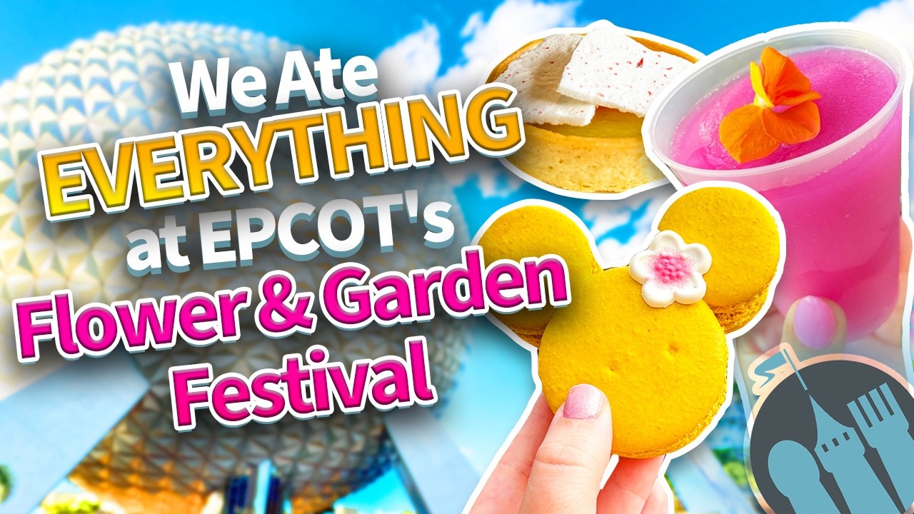 We Ate EVERYTHING at EPCOT's Flower & Garden Festival