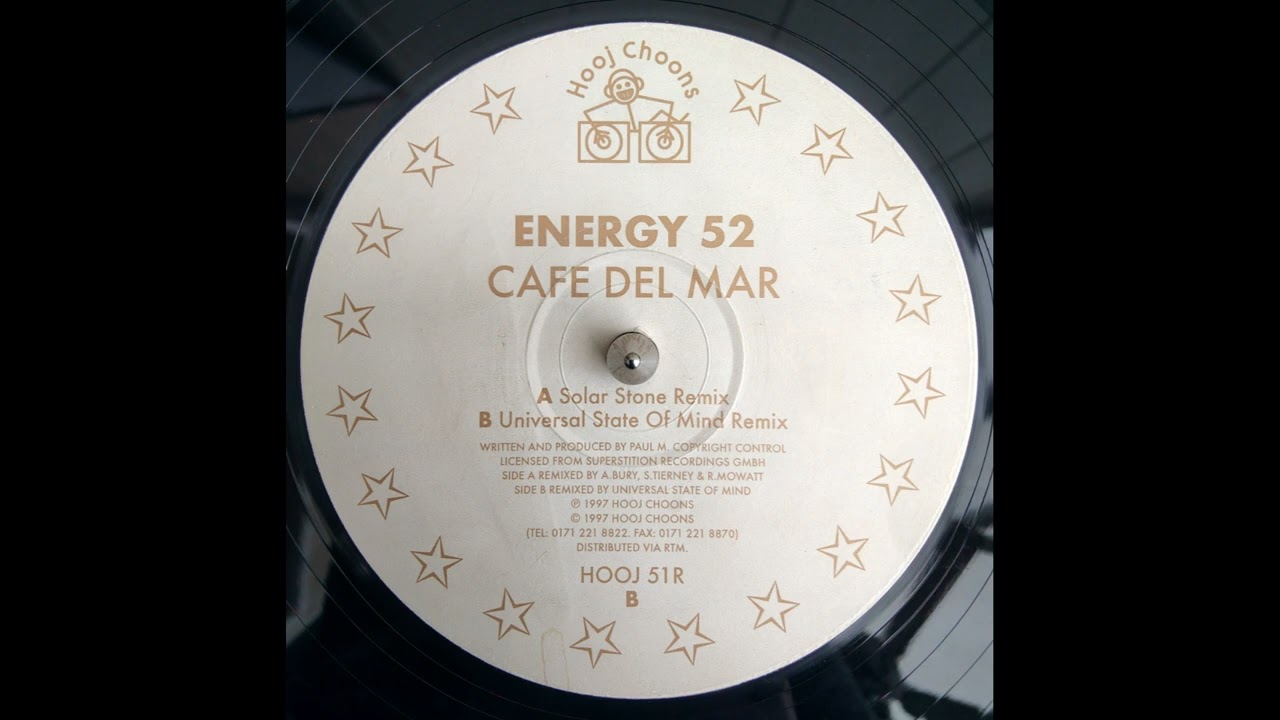 Energy 52 - Cafe Del Mar (Universal State Of Mind Remix) - YouTube
