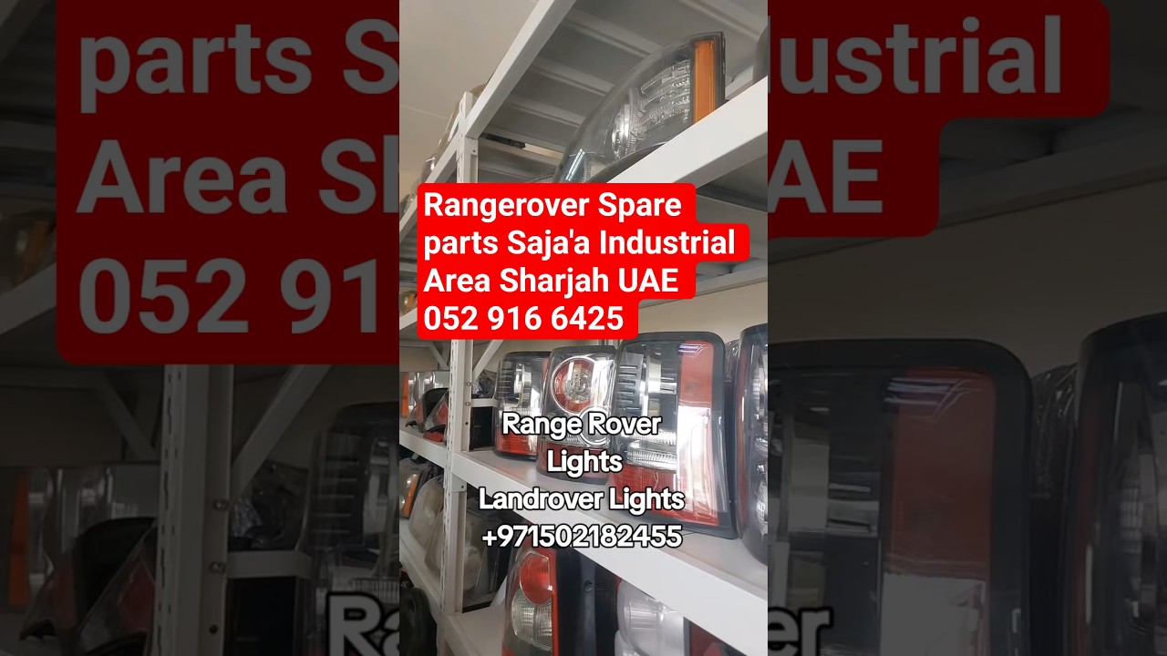 range Rover Spare Parts Sharjah UAE 
