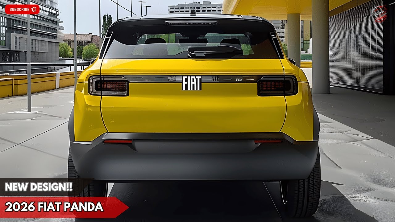2026 Fiat Panda - доступная, очаровательная, неостановимая
