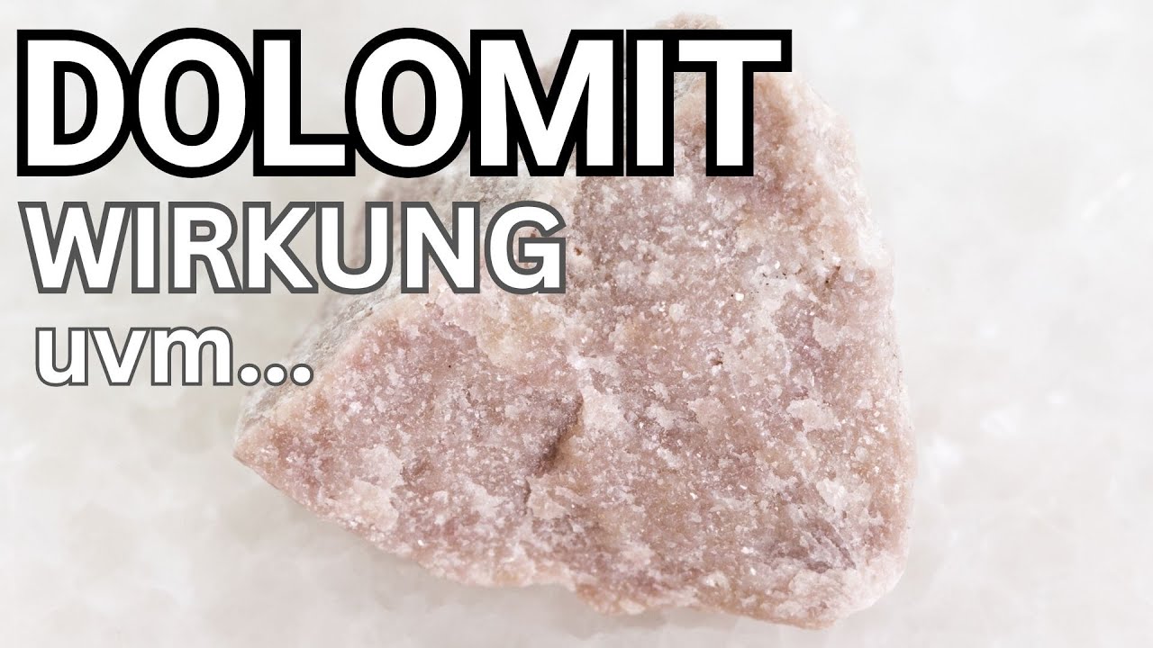 Dolomit Wirkung & Anwendung als Heilstein 💎 Kristall