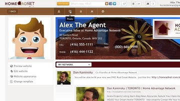 HOMEADNET - Overview of Your Account
