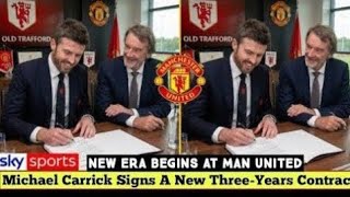BREAKING! MICHAEL CARRICK’S SHOCK MANCHESTER UNITED REBUILD COULD CHANGE EVERYTHING! 🔥