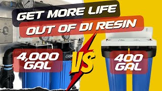 Get more life out of your DI resin!! Best Spotless Water System