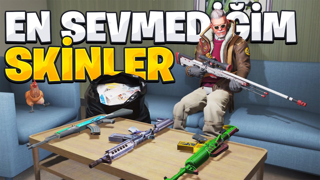 CS2 EN SEVMEDİĞİM SKİNLER - CS2 EN KÖTÜ SKİNLER