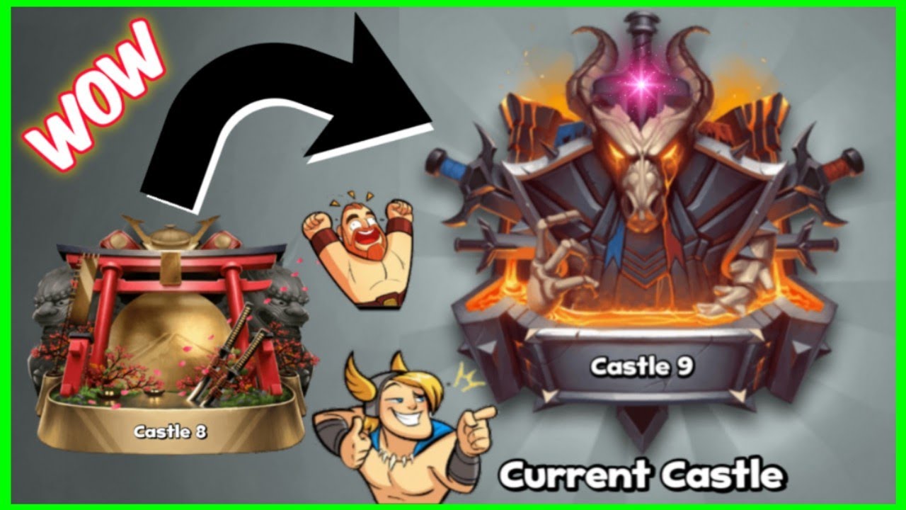 Castle Crush - Awesome! Castle 8 To Castle 9 Reached! - Castle Crush Gameplay