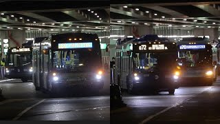 NYCT and MTA Bus: LaGuardia Link  Q70 SBS / Q72 / M60 SBS Bus Action at LaGuardia Airport