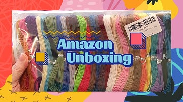 Amazon Unboxing/30 BEAUTIFUL Colors Macrame Cord #amazonunboxing #macrame #craftsupplies #craft
