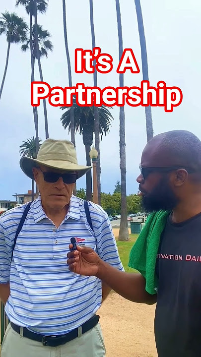 It’s A Partnership #partnership #motivation #interview #dayodman