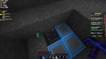 Mining 38 diamonds in 6 minutes. - Hypixel UHC