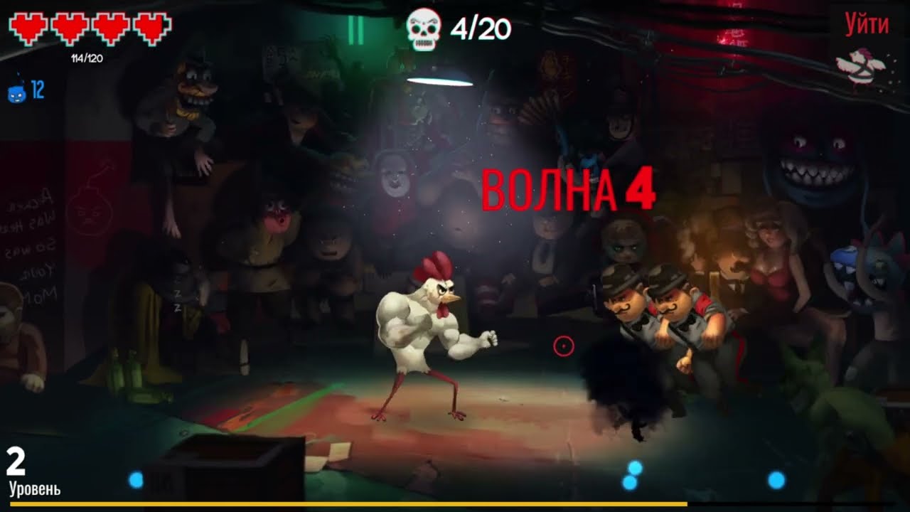 Обзор игры Chicken Assassin: Reloaded