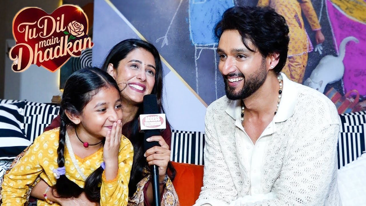 Tu Dhadkan Mein Dil Star Cast Interview Sourabh Raaj Jain,Aaradhya patel,Swati Sharma