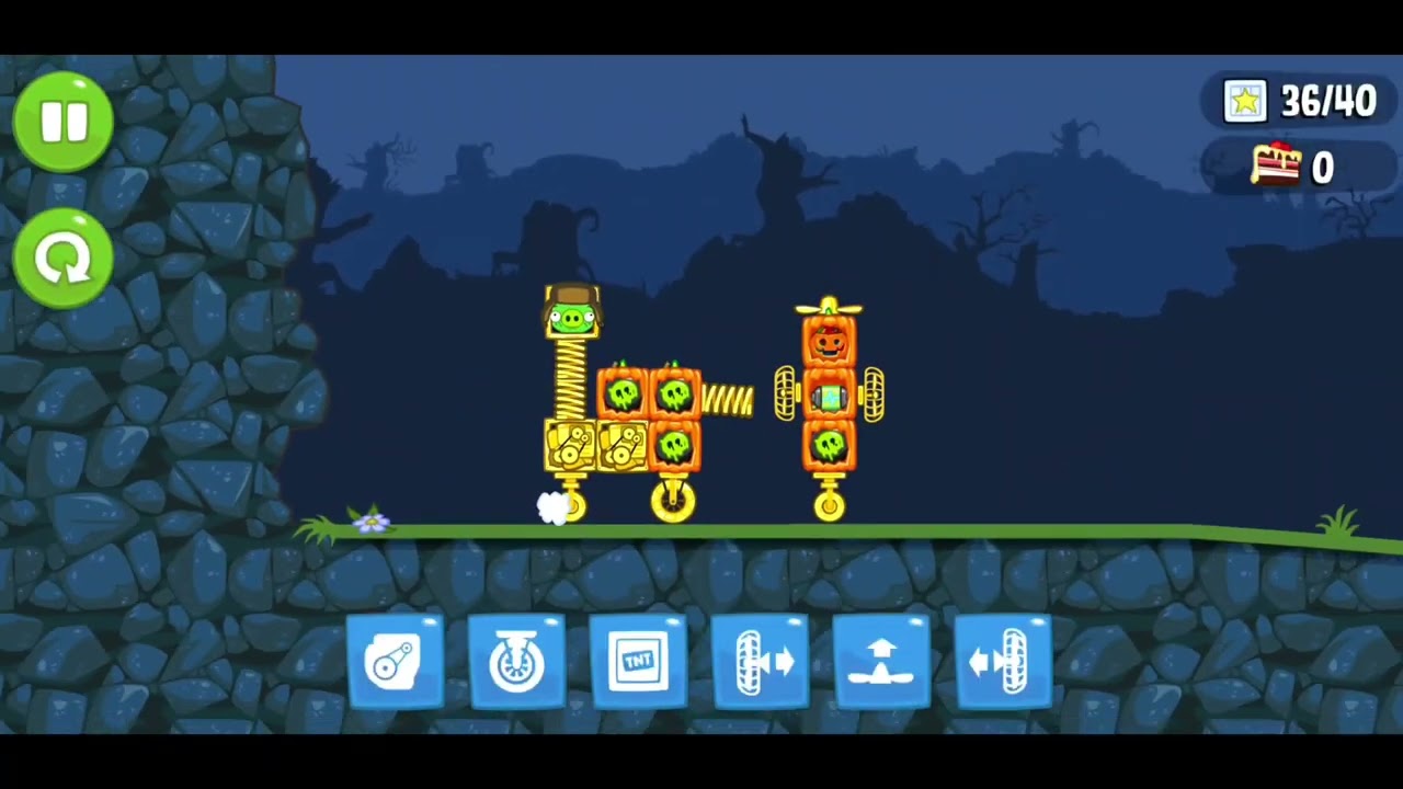 BAD PIGGIES ARTILLERY STRIKE CONTRAPTION 