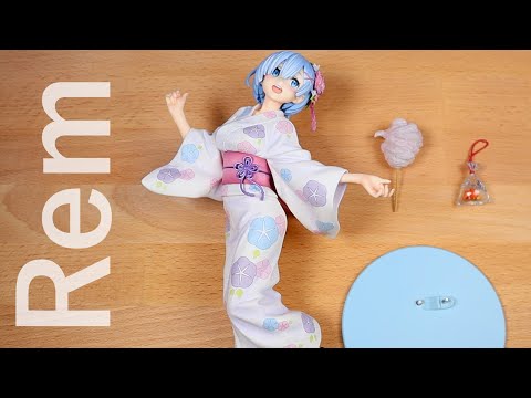 Cute Yukata Rem Unboxing Review Re Zero Revolve
