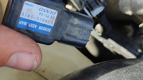 How to clean the map sensor Honda Accord 03-06 CL-Acura Tsx 2.0ivtec All K-Series
