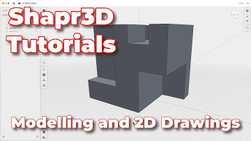 Shapr3D - Approaches to modelling and 2D drawings.