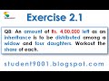 9th General Math Exercise 2.1 Question 8 || class 9