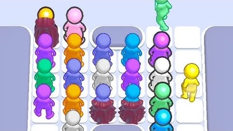 Bus Jam Level 45-48 Walkthrough Gameplay Android,iOS