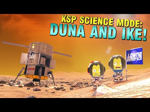 KSP Conquering The DUNA SYSTEM For The First Time