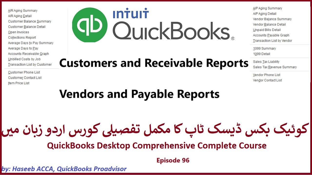 Ep 96 Detailed Discussion Customer And Receivable Vendor And Payable ep-96-detailed-discussion-customer-and-receivable-vendor-and-payable