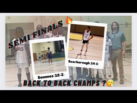 Championship Run Again 🔥 | Scarborough vs Semmes Middle School | Semi Final Game |