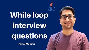 While loop coding or technical interview questions | Java programming | Facts about While loop