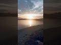 Sunset di tepi sungai ..