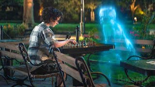 Teenage girl flirts with a Ghost | Ghostbusters: Frozen Empire | CLIP