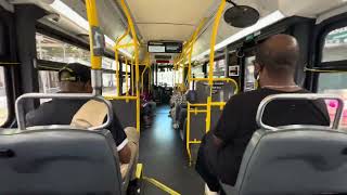 Downtown Brooklyn-Tillary St bound 2019 New Flyer XD40 7740 B26 bus from Bond St to Jay St-MetroTech