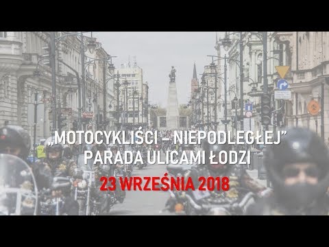 Zaproszenie Motocykliści Niepodległej łódź 23 Września 2018