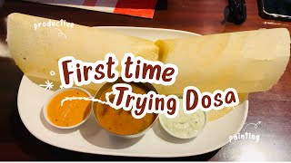 First time trying Dosa in Thailand 👍 | masala Dosa | indian food