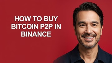 How To Buy Bitcoin P2P In Binance - KevinHowTo