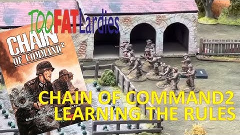 Chain of Command 2: Learning the basics British v Italians #chainofcommand #toofatlardies #wargaming