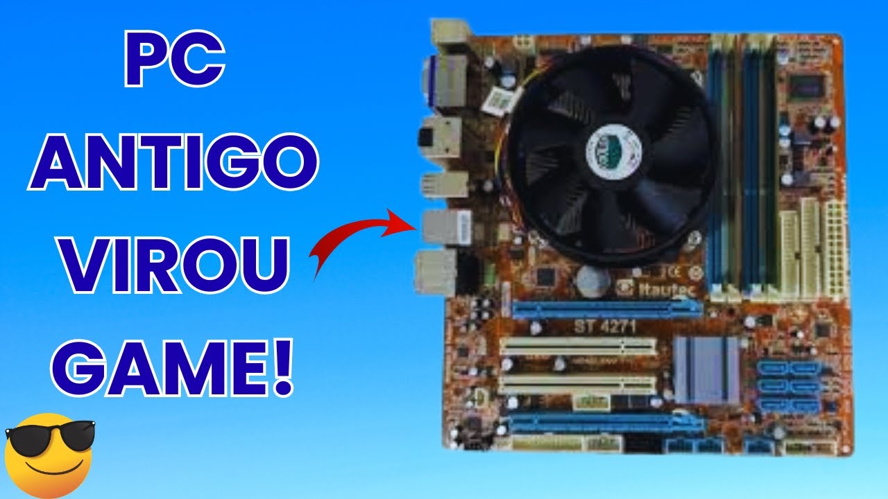 Transforme Sua Placa-Mãe Antiga em um Videogame Poderoso! (Guia Completo)