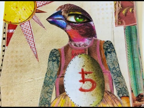 How To Collage Quirky Characters - A Six Part Series (Introduction)