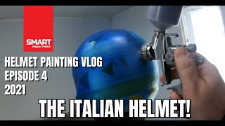 Helmet Painting Vlog - Episode 4 - 2021 Smart Race Paint