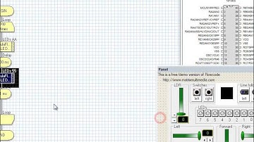 FlowCode programming demo: LED Flash