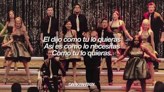 Any Way You Want It/ Lovin&#39; Touchin&#39; Squeezin&#39; || Glee Cast || Traducción Español