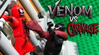 Lego Venom vs Carnage | Stop Motion Animation