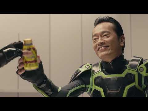 【日本CM】遠藤憲一松田龍平當英雄兄弟穿上未來戰鬥服賣咖啡？
