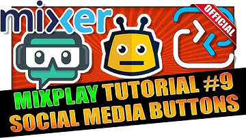 How To Add Social Media Buttons On Mixer using Firebot v4 ✔️ MixPlay Tutorial #9